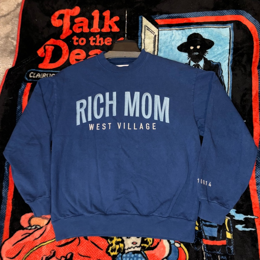 Rich Mom|| West Village Crew Neck Sweater